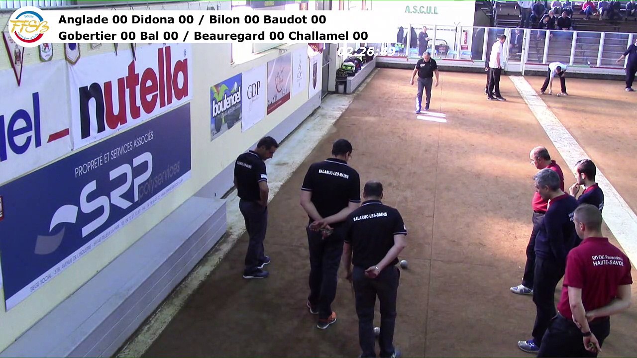 Quarts de finale, dixième étape du Trophée Super 16, Sport Boules, Lyon Sport Métropole 2017