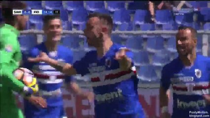 Bruno Fernandes Goal HD - Sampdoria 1 - 0 Fiorentina - 09.04.2017 (Full Replay)