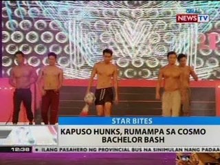BT: Kapuso hunks, rumampa sa Cosmo Bachelor Bash