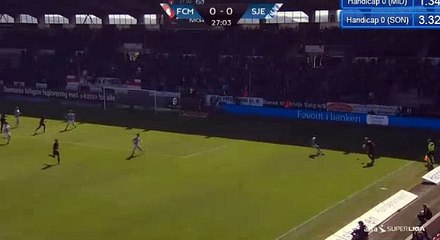 Paul Onuachu Goal HD - FC Midtjylland 1-0 SønderjyskE 09.04.2017