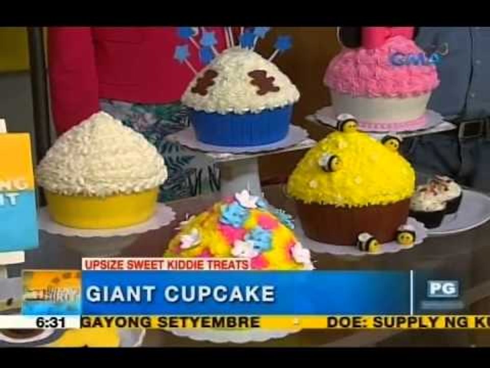 Unang Hirit barkada feasts on giant candies, cupcakes and gummy bears