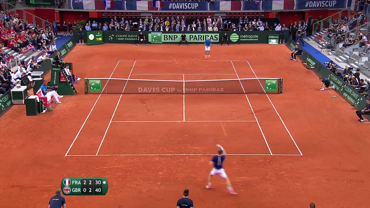 Day one highlights: France v Great Britain