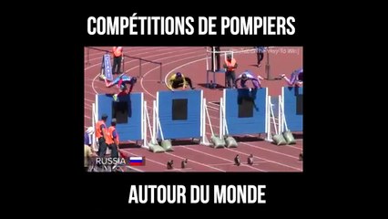 Les compétitions de pompiers autour du monde