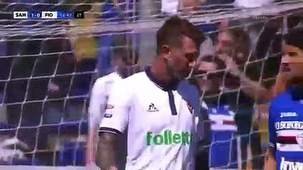 Gonzalo Rodríguez  Goal HD - Sampdoria 1-1 Fiorentina 09.04.2017 HD