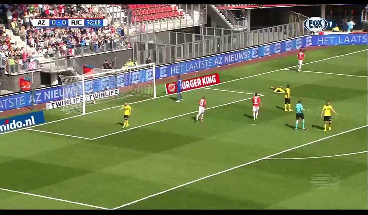 All Goals & Highlights HD - AZ Alkmaar 1-1 Roda - 09.04.2017