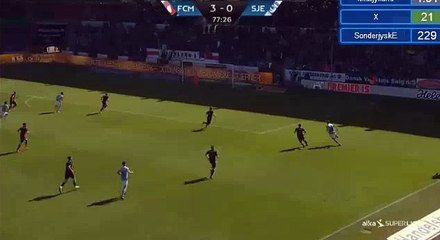 Marko Mitrovic  Goal HD - FC Midtjylland 3-1 SønderjyskE 09.04.207
