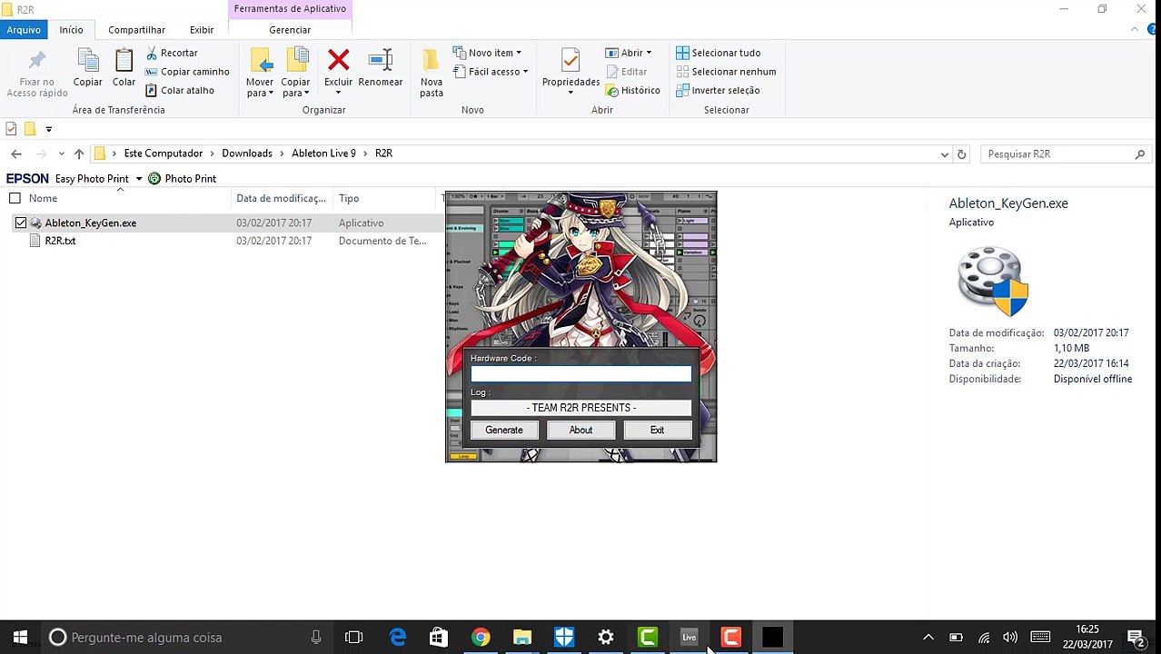 Ativação do Ableton Live 9