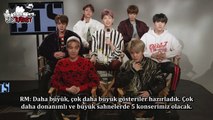 BTS Rap Drake 'Fake Love' and Answer Fan Questions - Exclusive Interview (Türkçe Altyazılı)