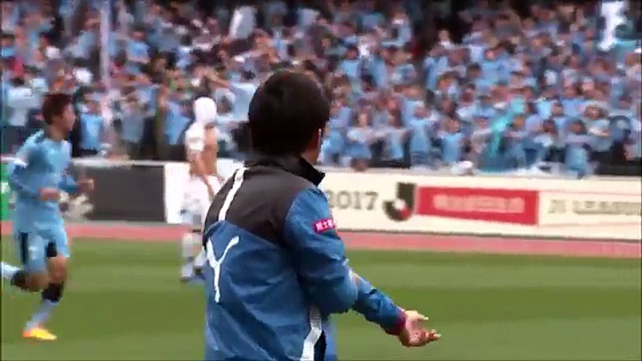 Kawasaki 1:1 Kofu (Japanese J League. 8 April 2017)