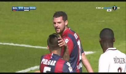 Federico Fazio Goal HD - Bologna 0-1 AS Roma - 09.04.2017