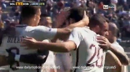 Federico Fazio Goal Bologna 0 - 1 AS Roma SA 9-4-2017