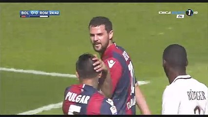 Federico Fazio Goal HD - Bologna 0-1 AS Roma - 09.04.2017