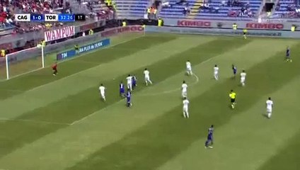 1-1 Adem Ljajić G OAL HD - Cagliari - Torino 09.04.2017