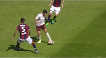 0-2 Mohamed Salah lobe goal - Bologna 0-2 AS Roma 09.04.2017 HD