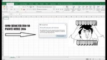 Como resolver erro que faz OFFICE 2016 travar e fechar