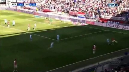 Gyrano Kerk Goal HD - Utrecht 1-0 Twente 09.04.2017