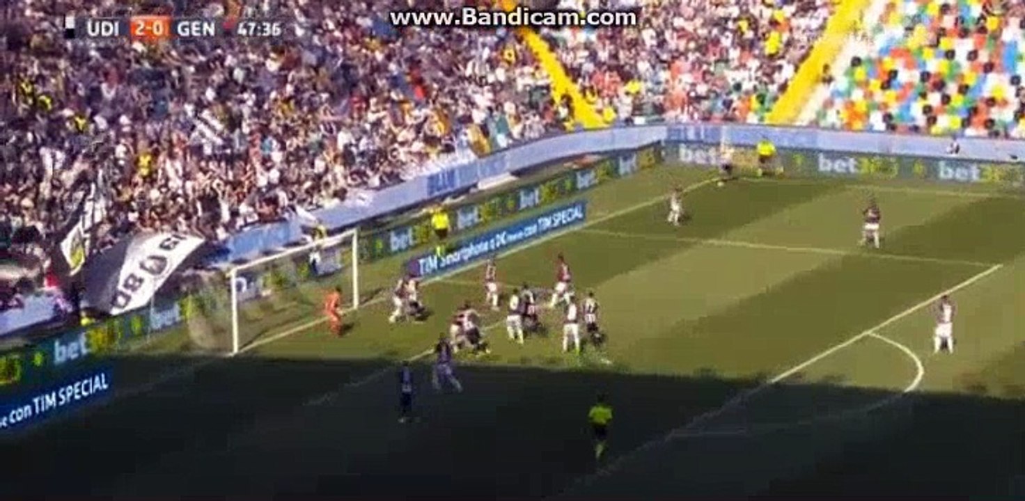 Udinese 3-0 Genoa