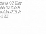 Asus ZenFone 2 ZE551ML Smartphone 4G Ecran 55 Pouces  16 Go  2 Go RAM  Double SIM