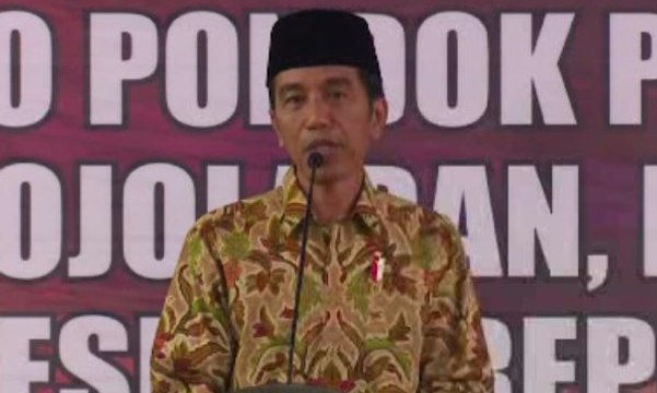Jokowi: Agama Jangan Dipolitisasi Jadi Komoditas