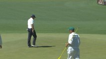 Golf - Masters 3ème jour - Mickelson rate son putt