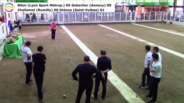 Demi-finales, dixième étape du Trophée Super 16, Sport Boules, Lyon Sport Métropole 2017