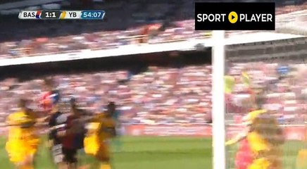 Mohamed Elyounoussi GOAL - Basel	1-1	Young Boys 09.04.2017 HD