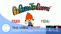 Test vidéo - PaRappa The Rapper Remastered (Le Grand Retour sur PS4 ?)