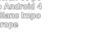 LG G3 Smartphone débloqué 4G Ecran 55 pouces  32 Go  Android 442 KitKat Blanc