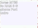 THL T6C 50  SmartPhone 3G Quad Cores MT6580 13GHz 1Go RAM  8 Go ROM Téléphone