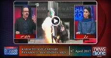 Live with Dr.Shahid Masood | 9-April-2017 | Karachi | Panama Leaks | Asif Zardari |  Sindh Card