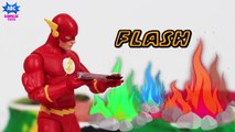 Superheroes FingeRhymes Surprises _ Slime Superhero Surprise Toys Finger Fa