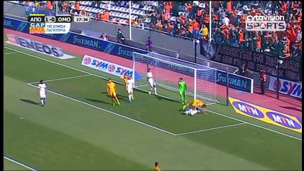 APOEL vs Omonia 1-0 All Goals & Highlights HD 09.04.2017