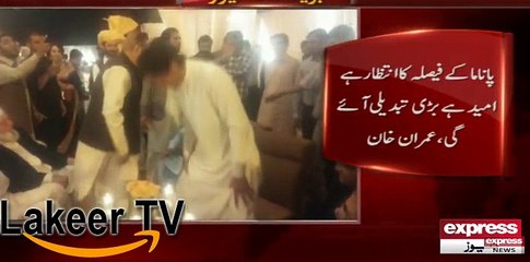 Imran Khan is Enjoying the Wedding of His Nephew