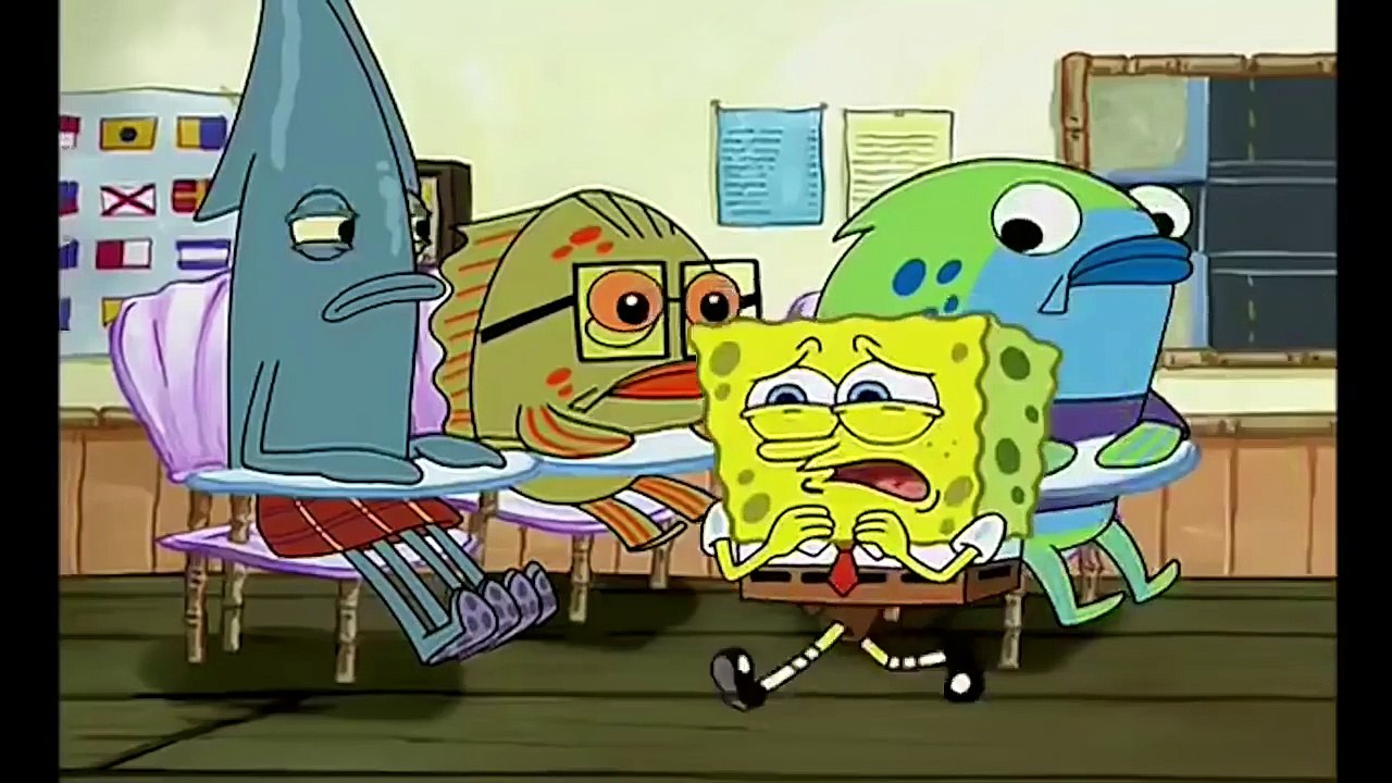 SPONGBOB in the hood | When Your Hood Classmate is annoying