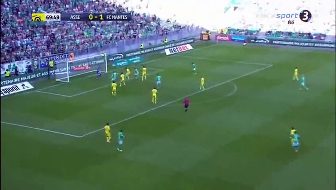 Benjamin Corgnet Goal HD - St Etienne 1-1 Nantes 09.04.2017