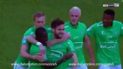 Benjamin Corgnet Goal St Etienne 1 - 1 Nantes Ligue 1 9-4-2017