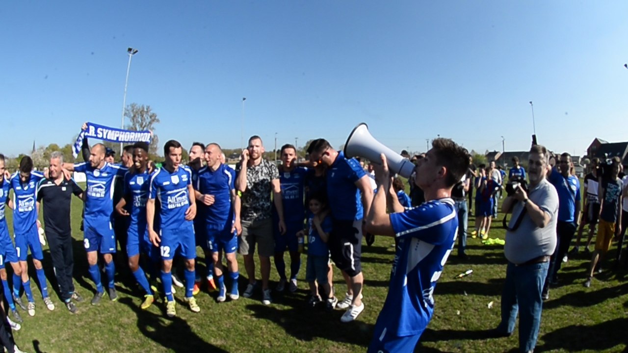 Saint Symphorien champion et ambiance 2.Vidéo Eric Ghislain