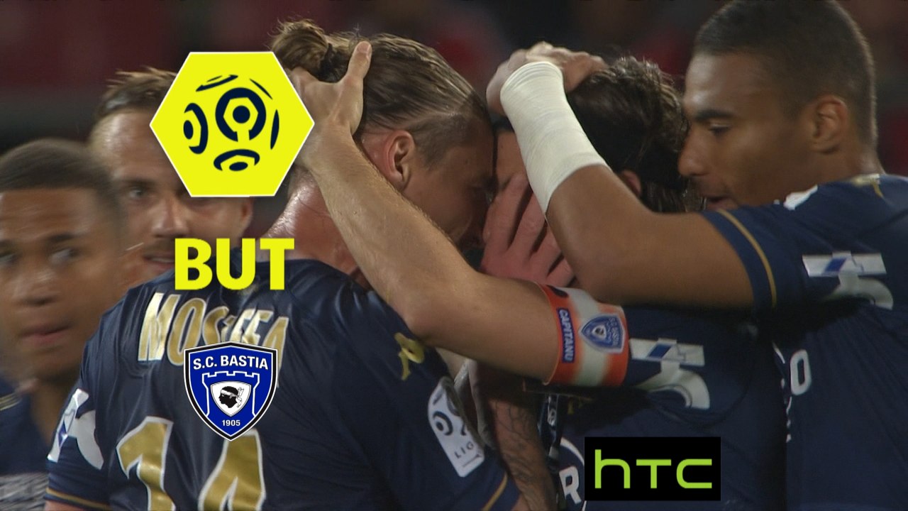 But Yannick CAHUZAC (58ème) / Dijon FCO - SC Bastia - (1-2) - (DFCO-SCB) / 2016-17