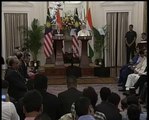 Narendra Modi in new Look  Malesia in a Joint press conference