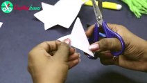 3D Snowflake DIY Tutorial  3D Paper Snowflakes for homemad