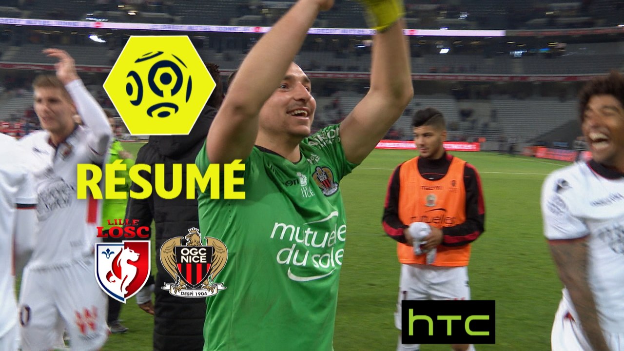 LOSC - OGC Nice (1-2)  - Résumé - (LOSC-OGCN) / 2016-17