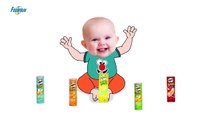 Bad Baby crying and learn colors-Colorful Pringles vs Doremon- Finger Family Song C