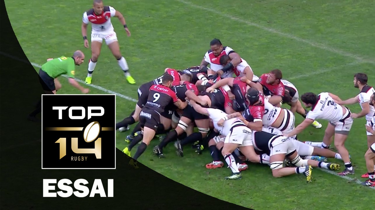 TOP 14 ‐ Essai Guilhem GUIRADO (TLN) – Toulon-Toulouse – J23 – Saison 2016/2017