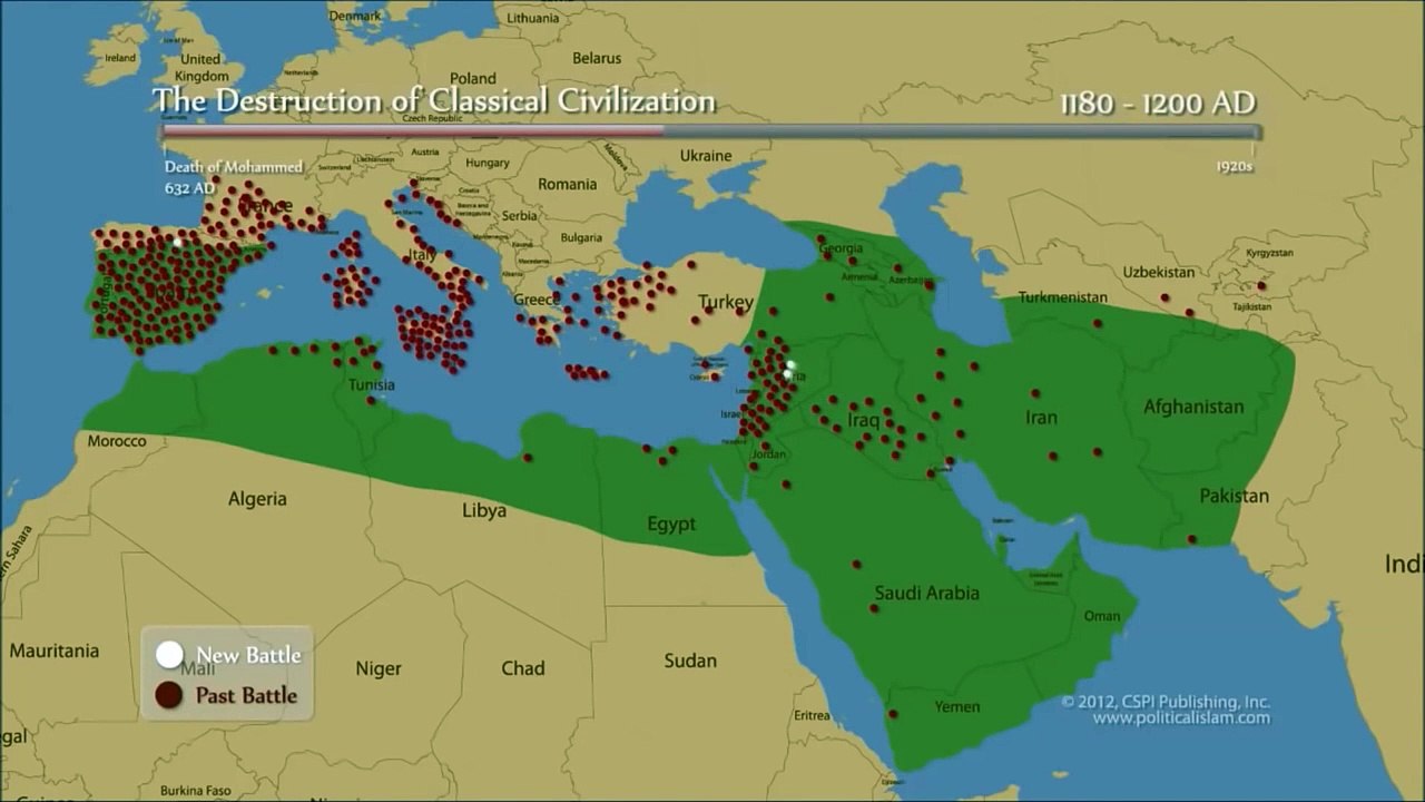 Die Lügen der Moslems über die Kreuzzüge