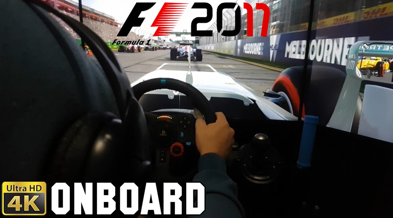 Formula 1 GP Austrália 2017 4K - Lewis Hamilton onboard Qualificação e CORRIDA ONBOARD