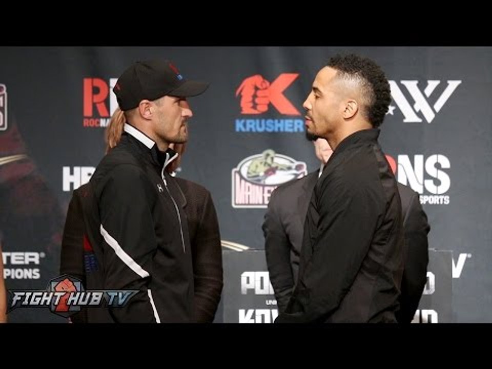 Sergey Kovalev vs. Andre Ward Final Face Off Video - Final Press Conference