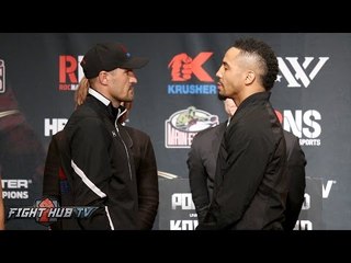 Sergey Kovalev vs. Andre Ward Final Face Off Video - Final Press Conference