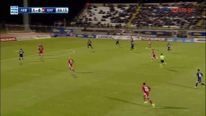 1-1 Óscar Cardozo Goal - Levadiakos 1-1 Olympiakos - April 09, 2017