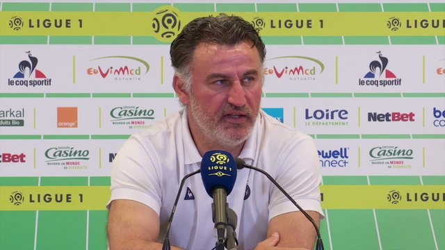 Foot - L1 - ASSE : Galtier «On a eu le match auquel on s'attendait...»
