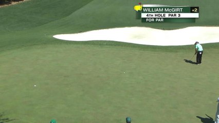 Golf - Masters d'Augusta - Putt stratosphérique de Mcgirt